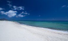 Spiaggia di sabbia e un mare cristallino